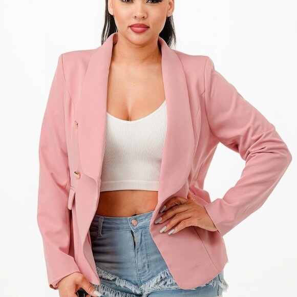 Double Breasted Blazer Jacket - Picture 1 of 2